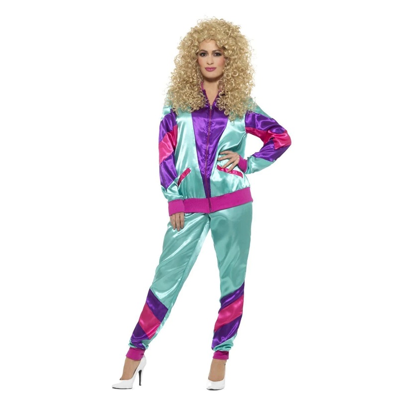 80's Jogging Shell Suit Costume