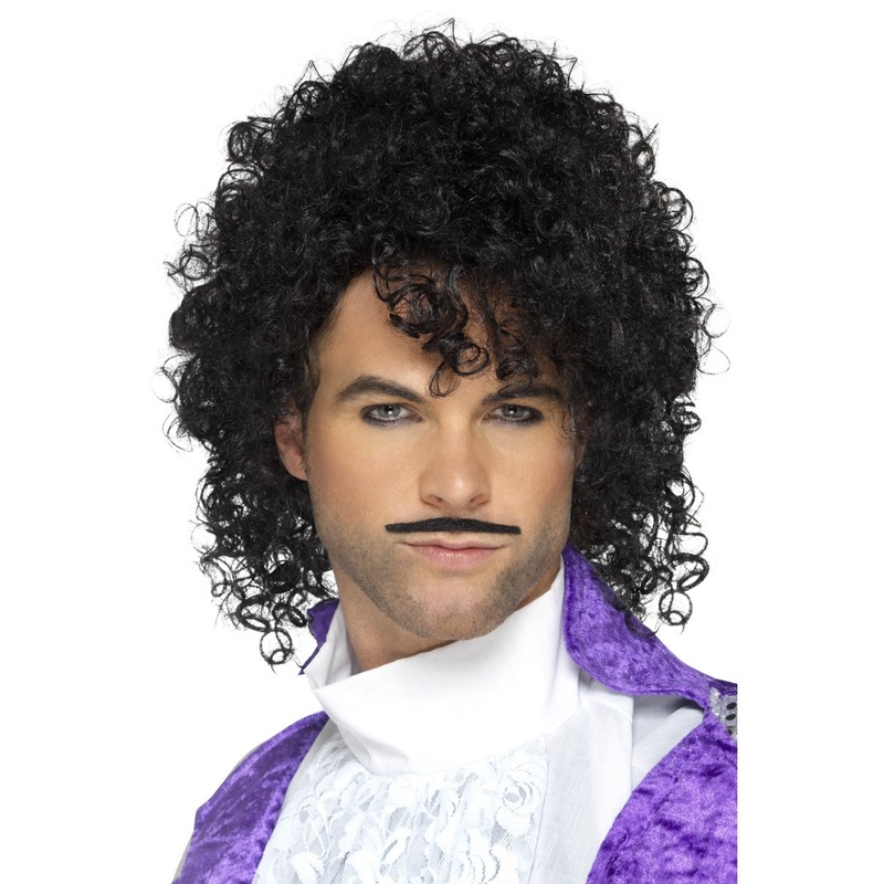 80's Purple Musician Wig