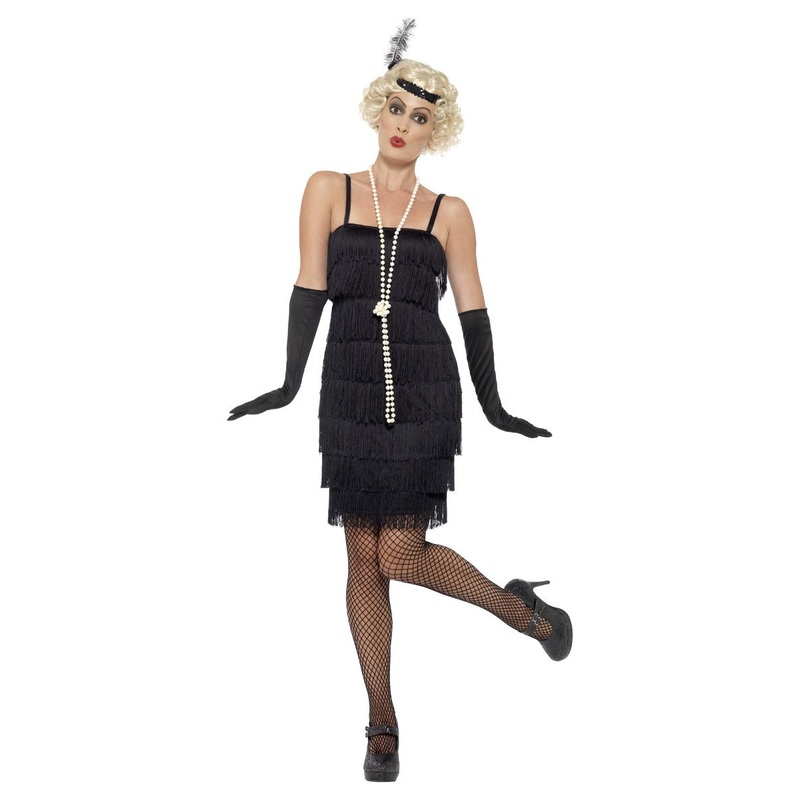 Flapper Costume - Black