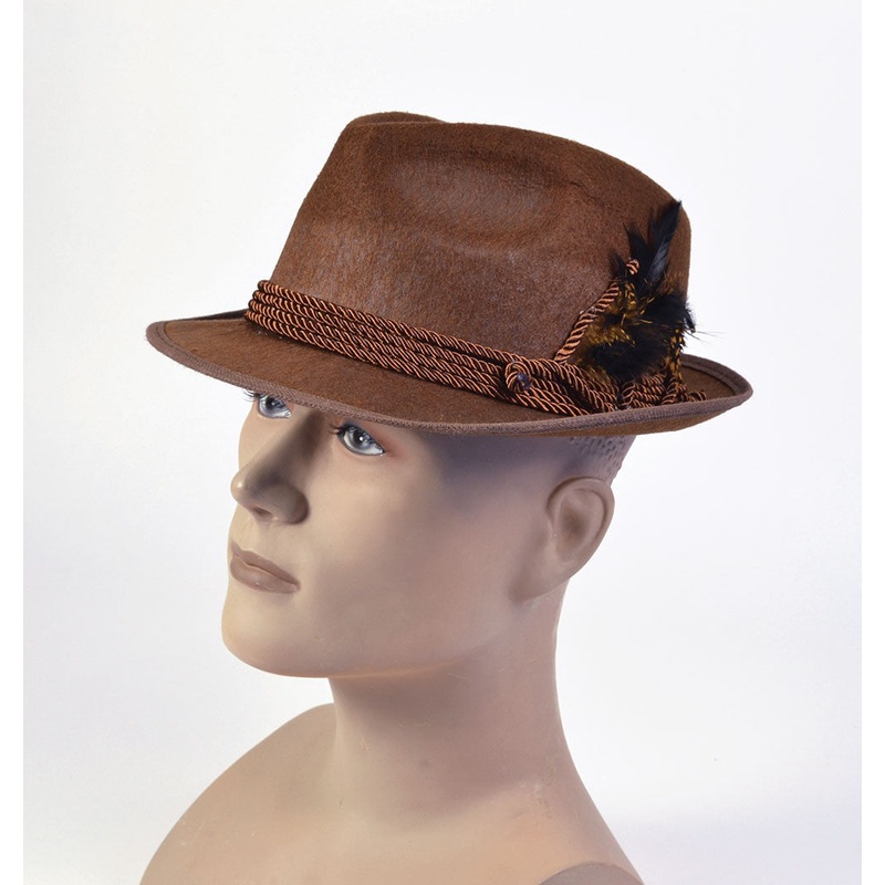 Oktoberfest Hat - Brown