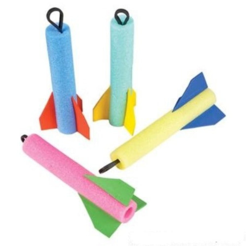 6.5" Foam Finger Flyer Rocket