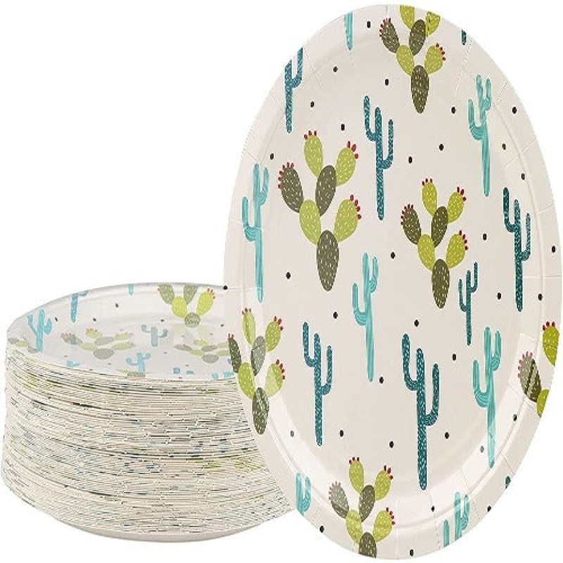 Cactus Kids Birthdays Party Dinner Plates