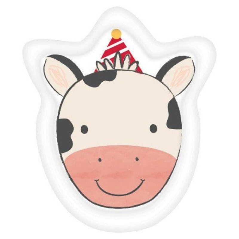 Cow Party Plates
