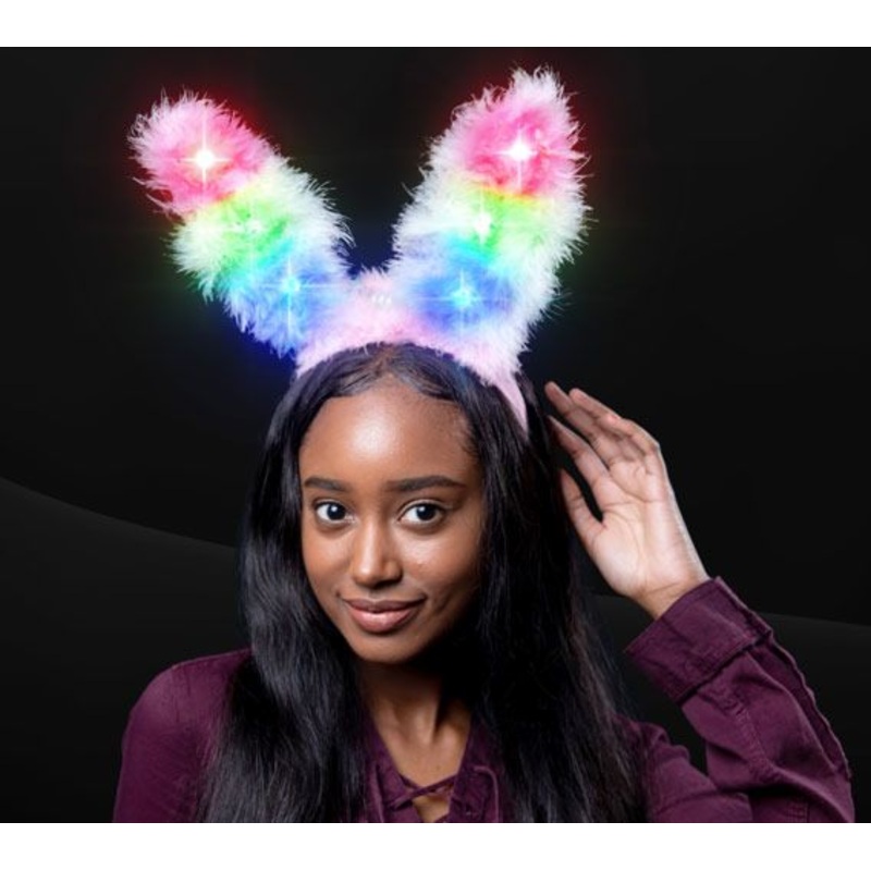 Light Up Bunny Ears Headband