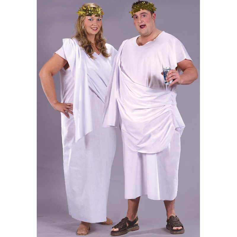Roman Toga Costume - Unisex - Plus Size