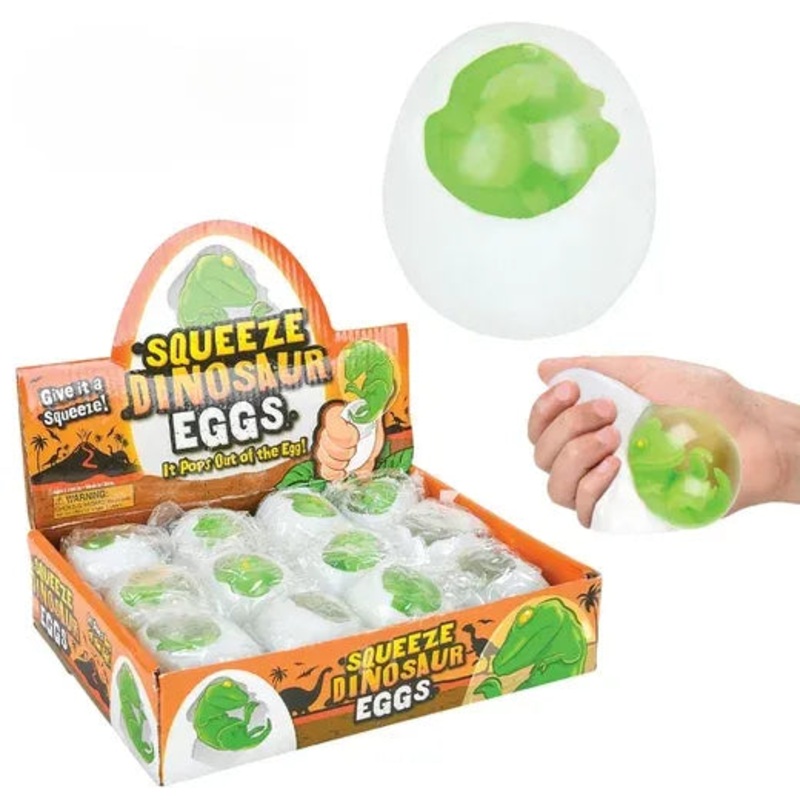 2.75" Squeeze Dinosaur Egg