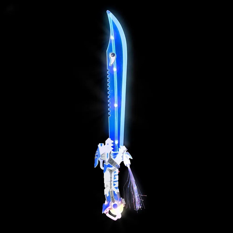 24" Fiber Optic Shark Sword