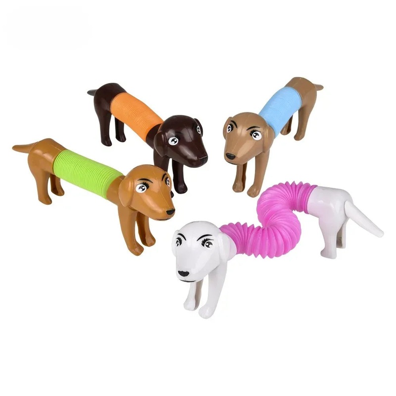 5.5" Dachshund Fidget Pop Tube