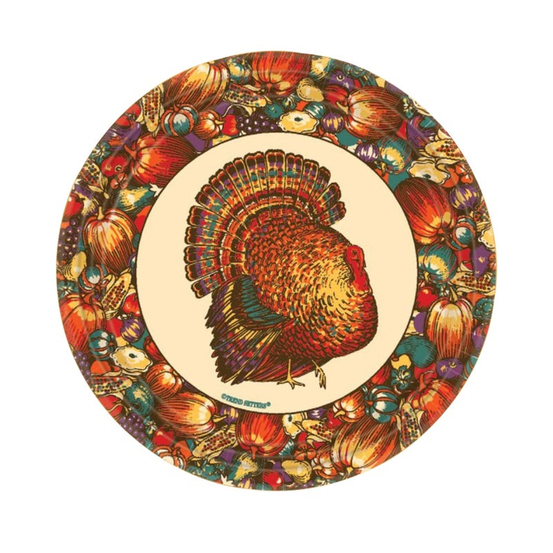 Autumn Turkey 7" Plates