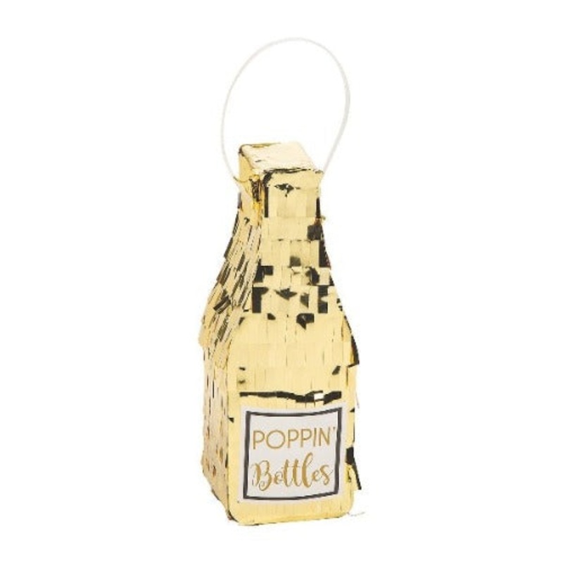 Mini Popping Bottle Decor With Fringe