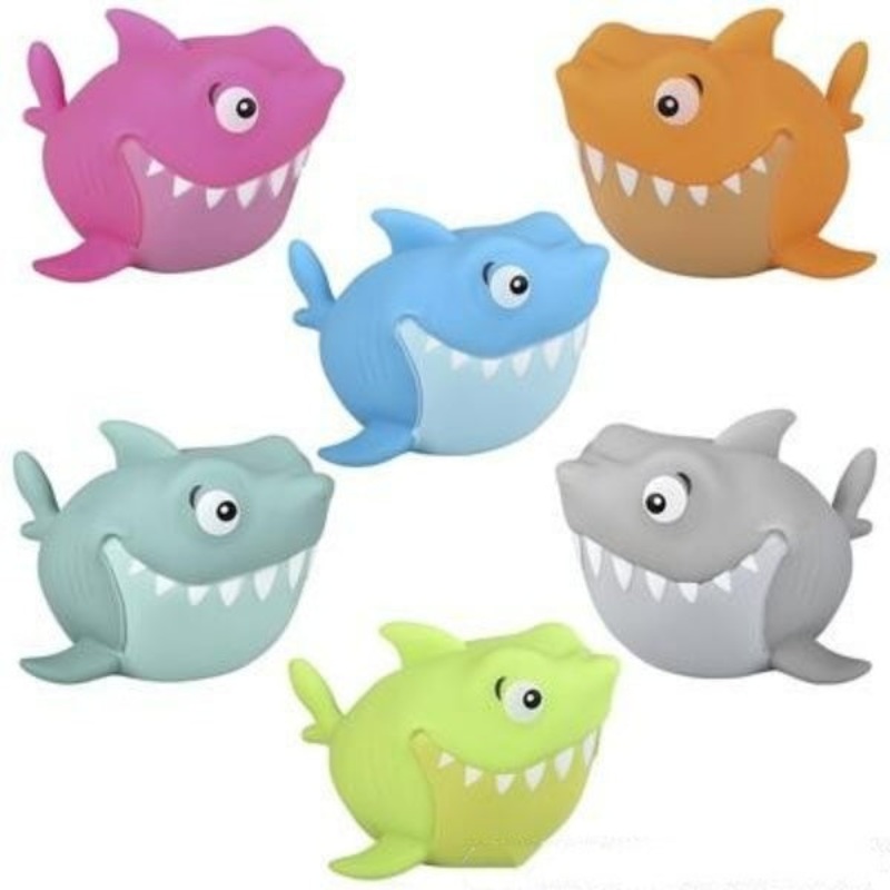 6" Rubber Shark With Sound
