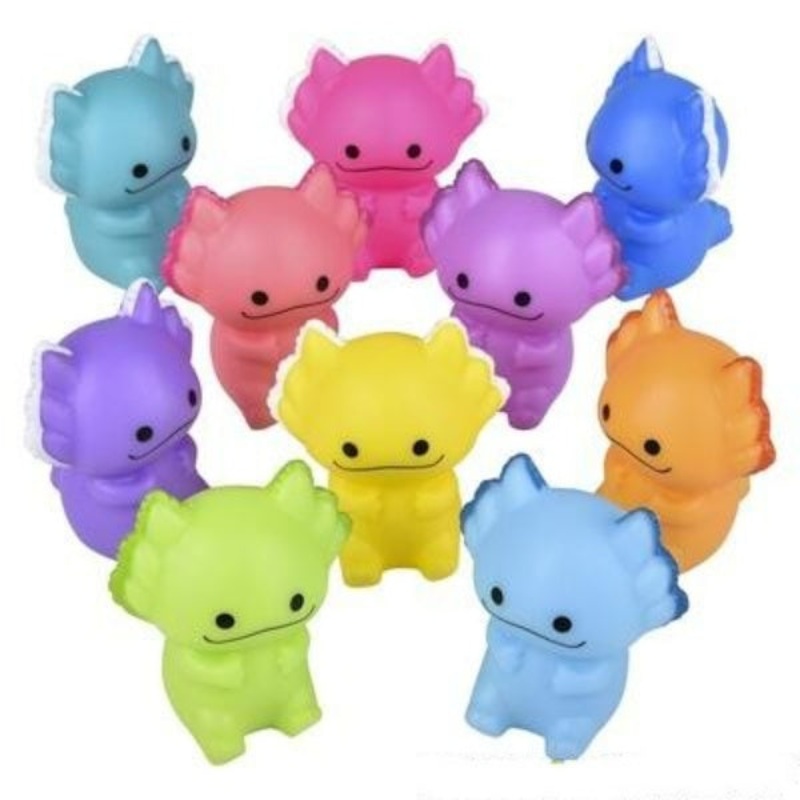 2" Rubber Axolotl Assortment