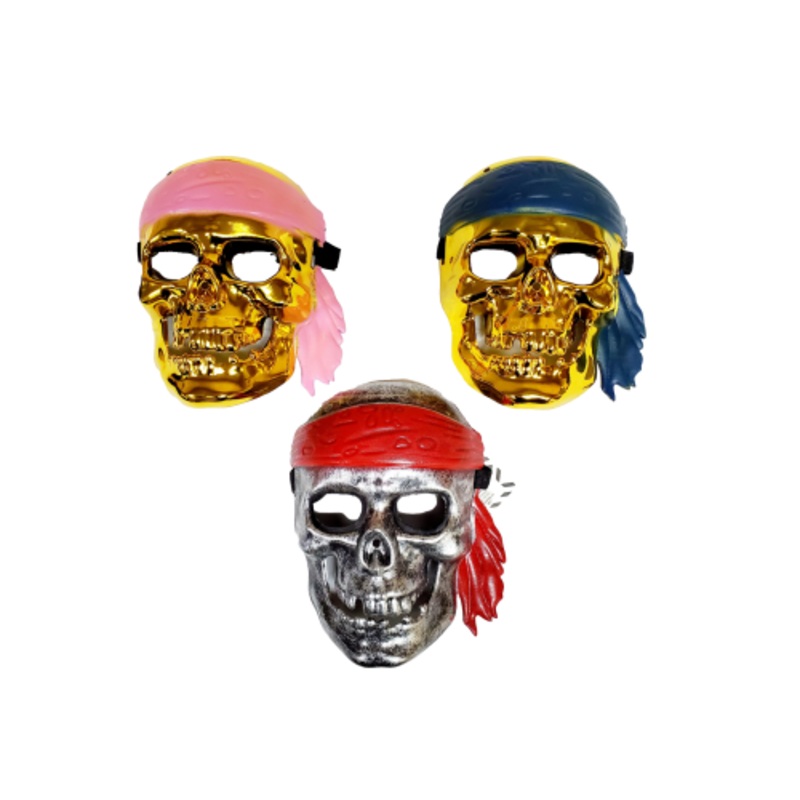 Pirate Skull Mask - Assorted