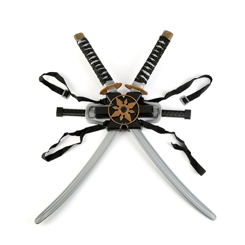 Ninja Double Sword Toys Weapon Set