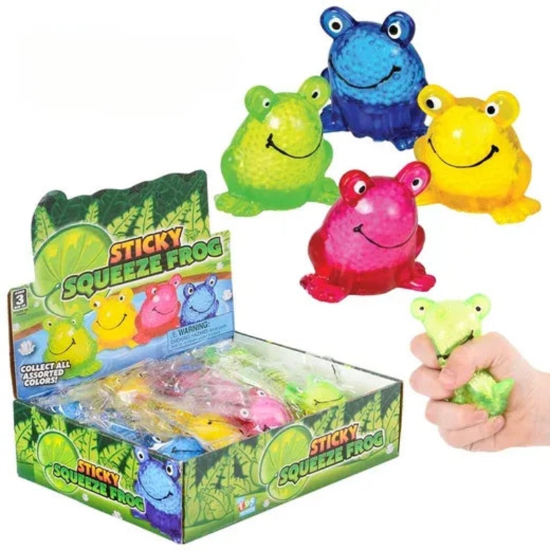 2.5" Squeeze Sticky Frog