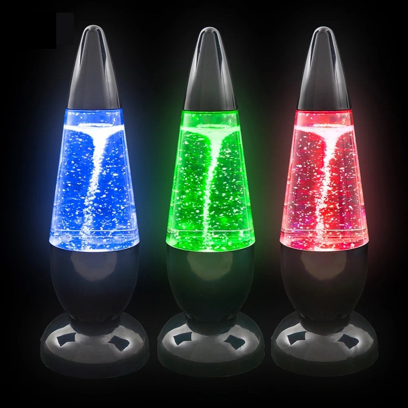 9.5" Color Changing Tornado Lamp - Battery Operated