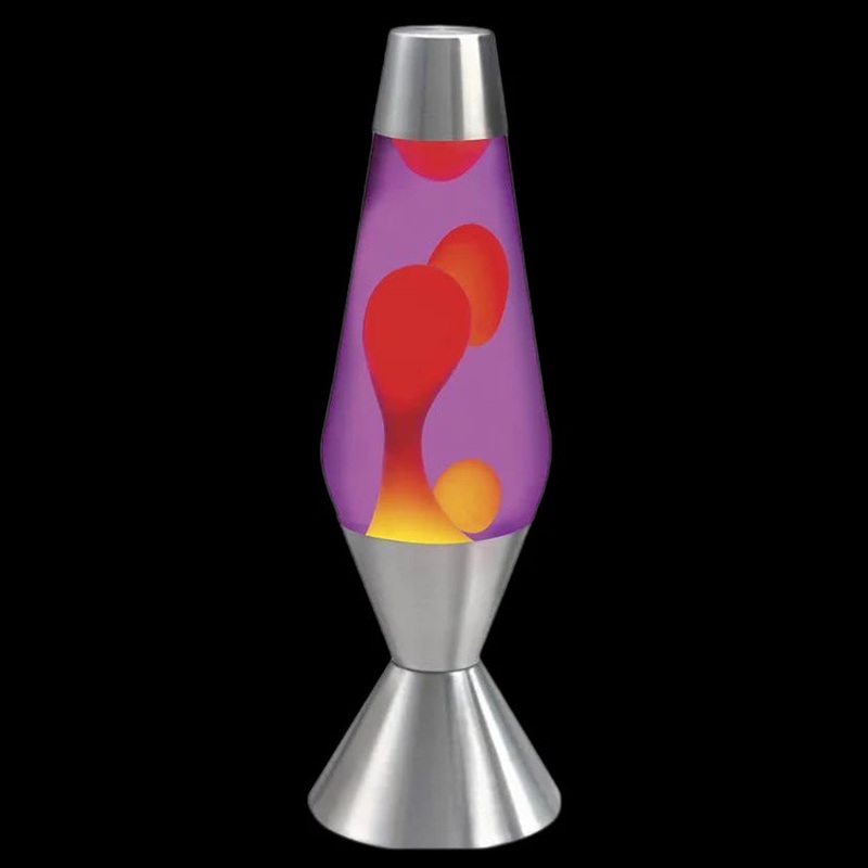 16.3 Purple/Yellow Lava Lamp