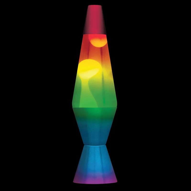 14.5 Rainbow Lava Lamp