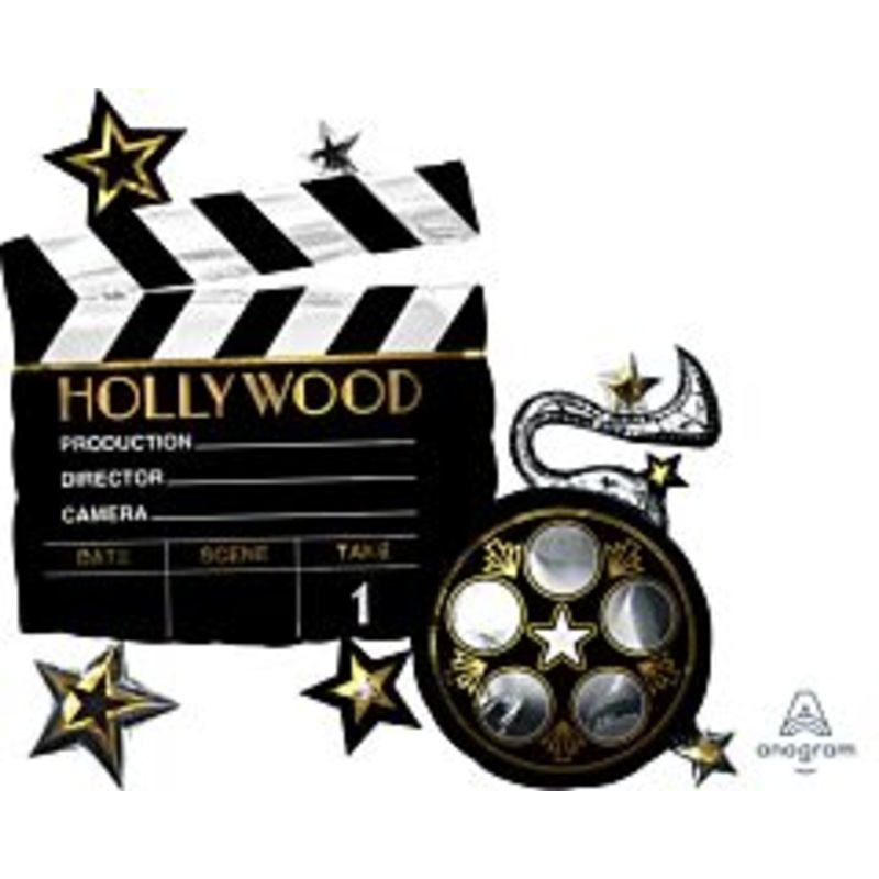 #239 Hollywood Movie Reel 30in Supershape