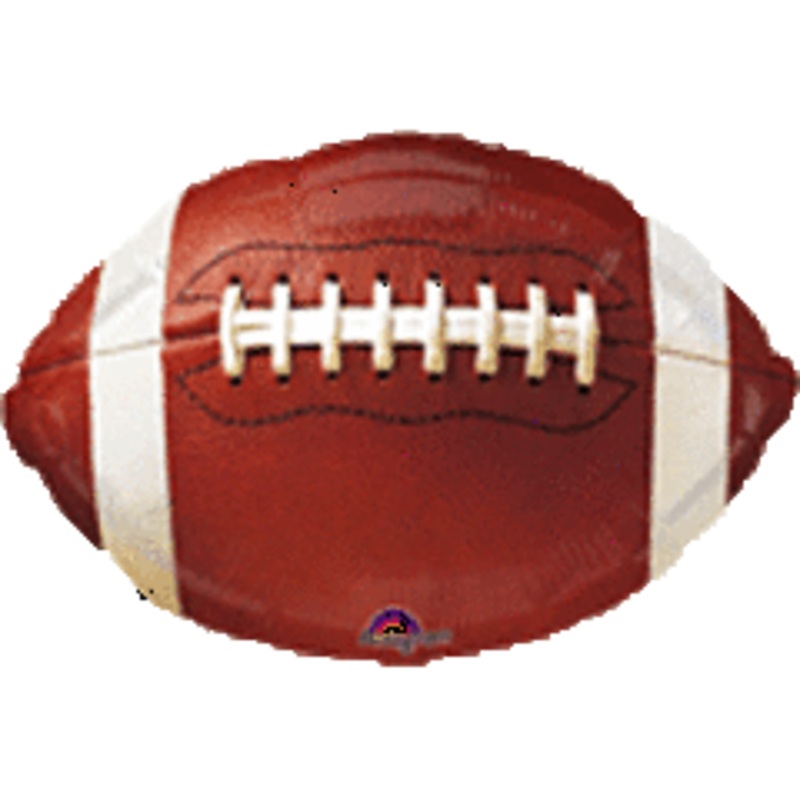 #480 Football General 18in Printed Mylar