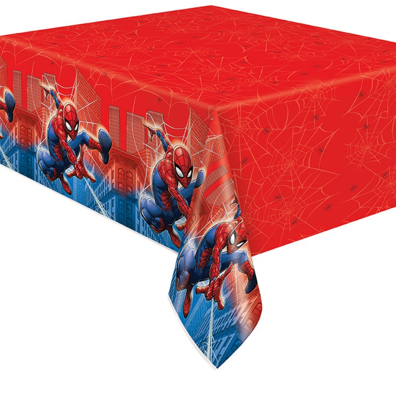 Spider-Man Rectangular Plastic Table Cover 54 x 84