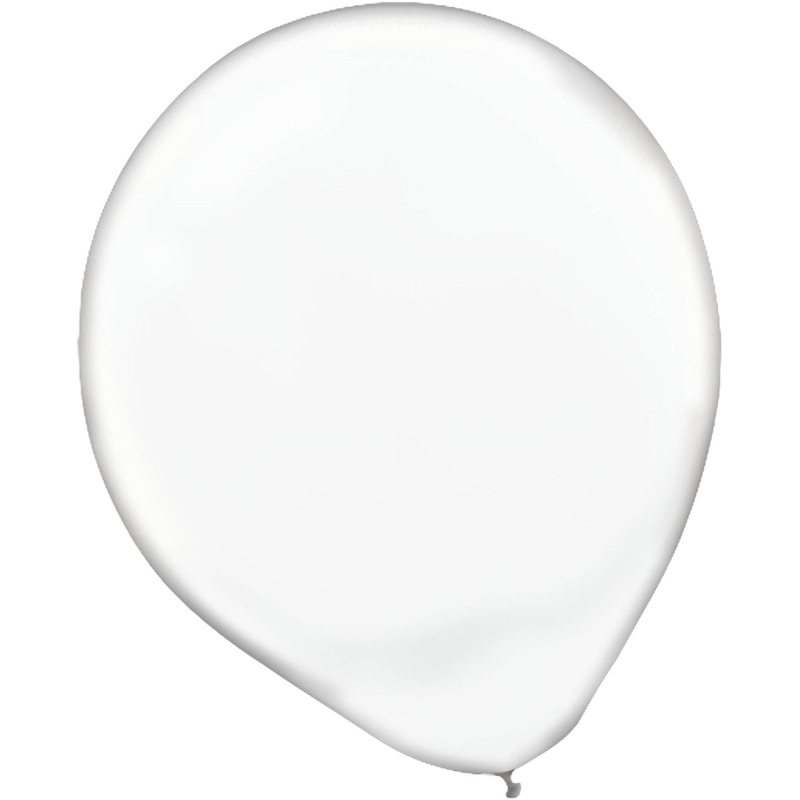 12in Helium Inflated Latex Balloon - Clear