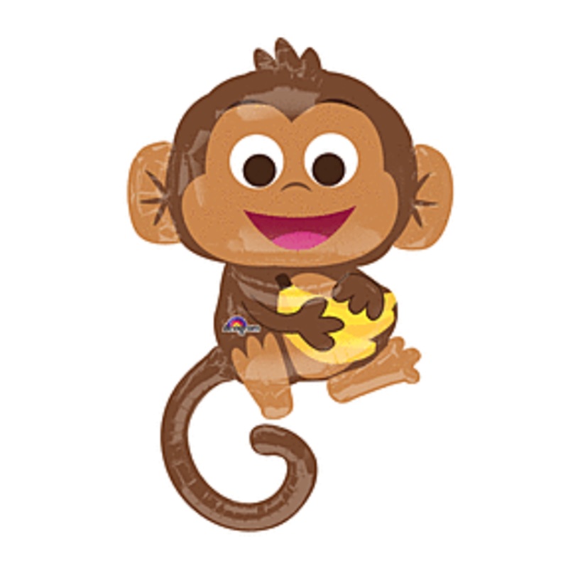 #260 Happy Monkey 36in Supershape