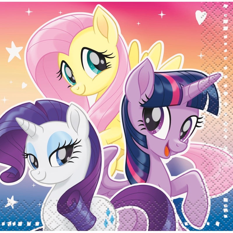 My Little Pony Beverage Napkins 16ct