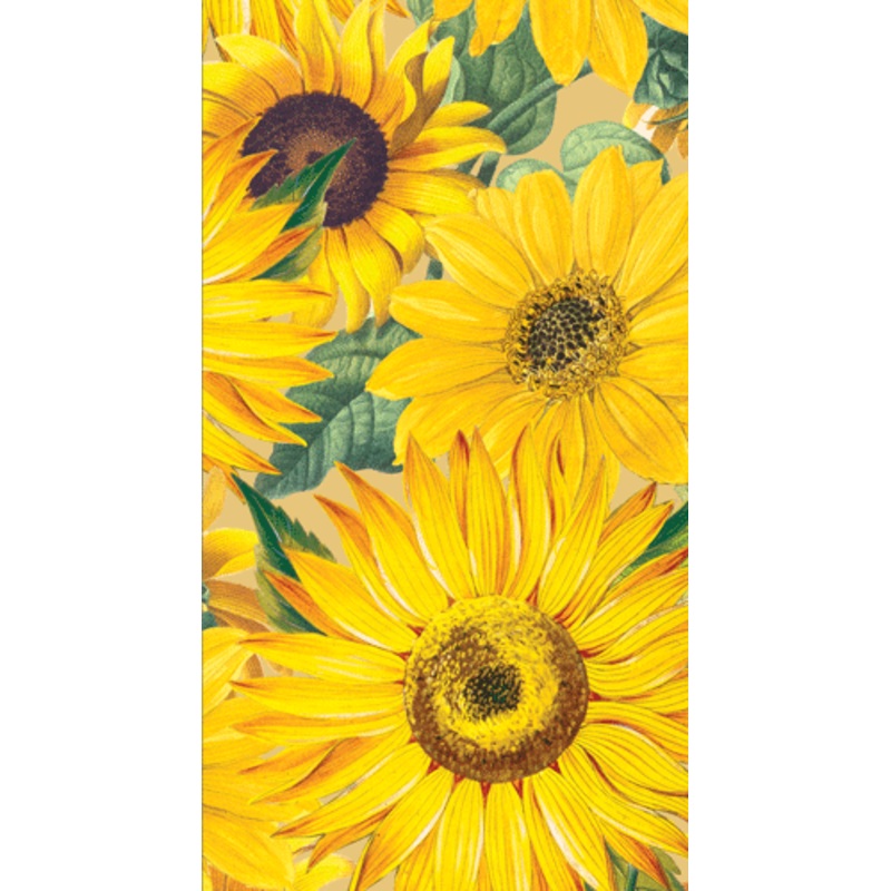 Sunflowers Guest Towels 15ct
