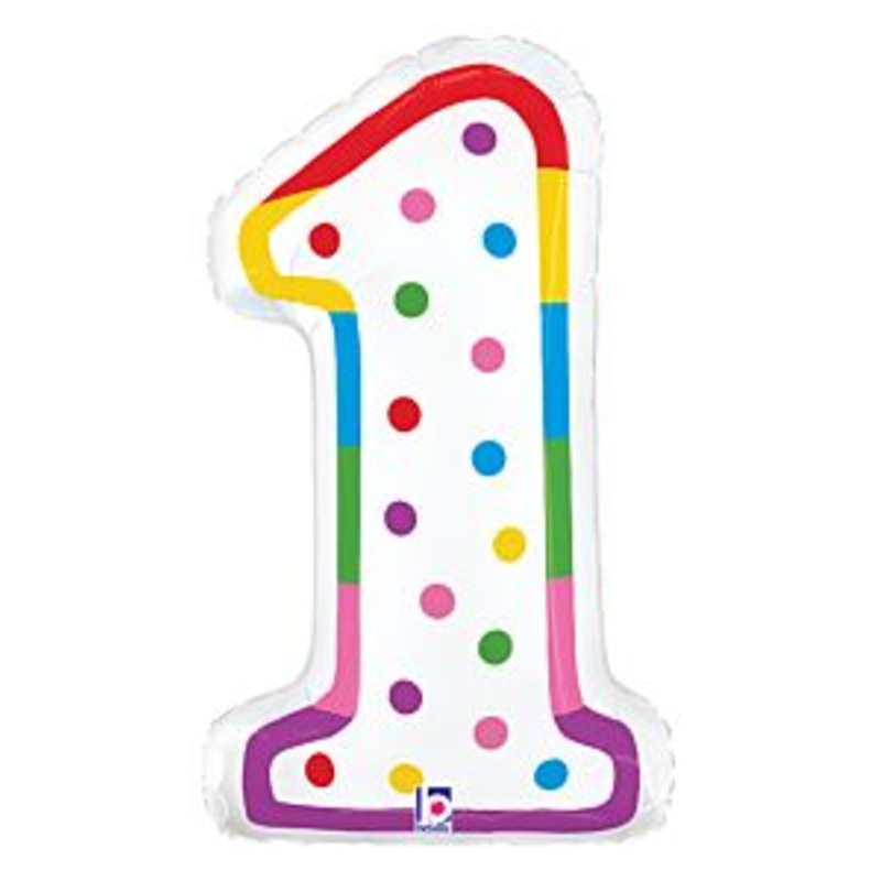 24in Candle Number Balloon