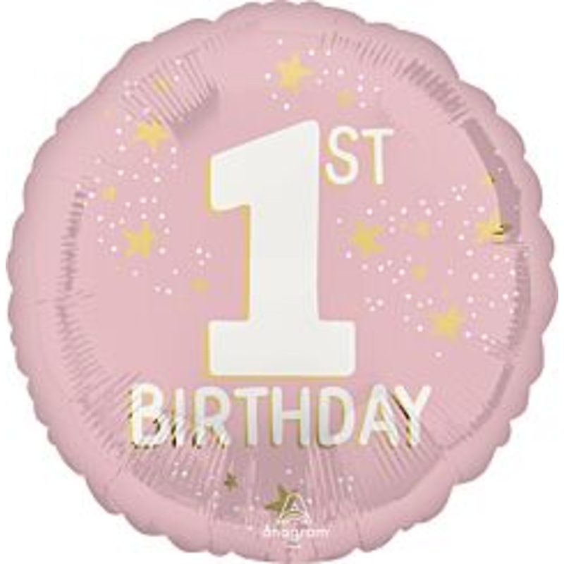#282 Little Miss One-Derful 18in Printed Mylar