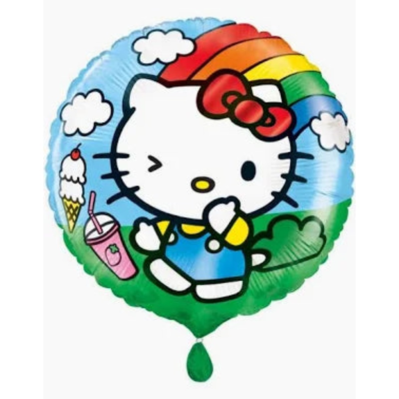 #409 Hello Kitty 18in Printed Mylar