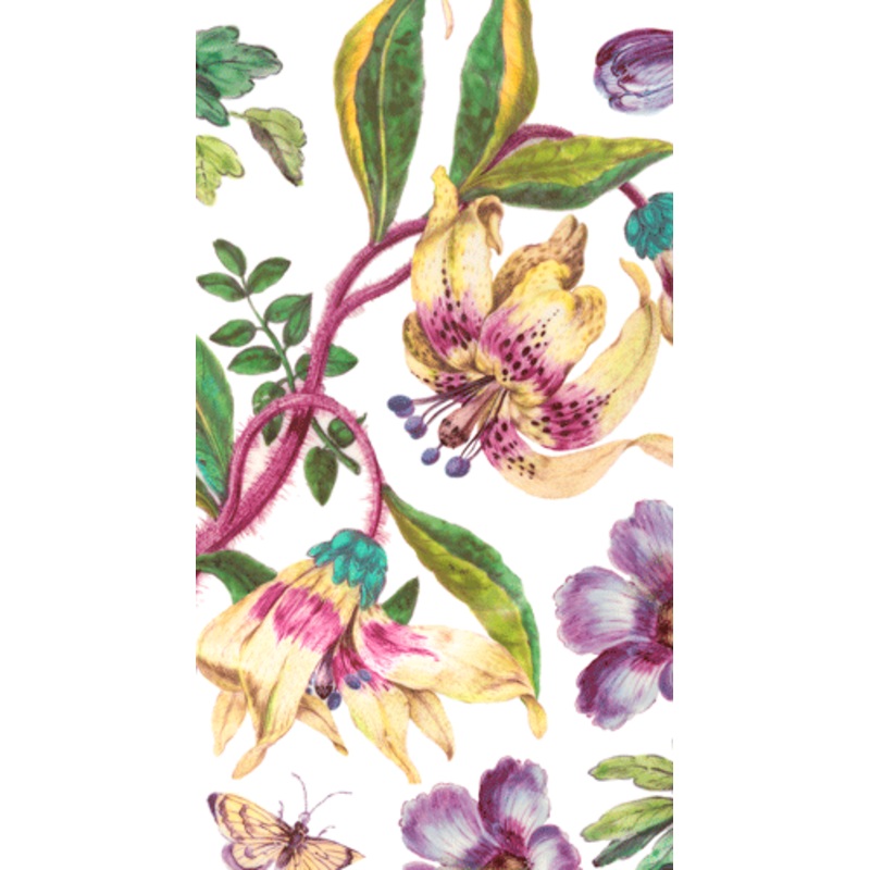 Porcelain Blooms Ivory Guest Towels 15ct